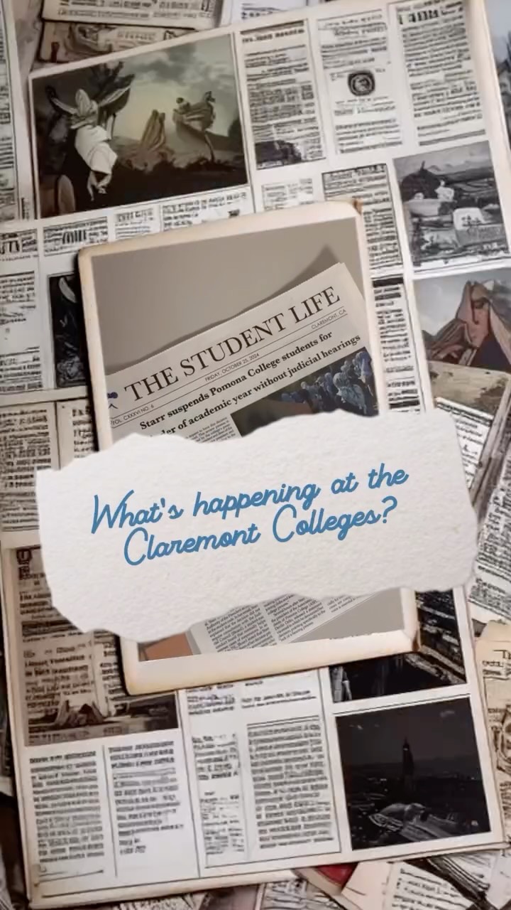 This week at TSL:

News covered the first Claremont Police Commission meeting since Diego Rio’s homicide, along with updates to an administrative role at Motley Coffeehouse that have sparked controversy.

Sports highlighted the recent success of the ski and snowboard team and featured a story arguing that the dedication required to be a Division III athlete deserves greater institutional support.

Opinions examined the decline of urban spaces and explored how to process political grief.

In Arts & Culture, we covered Laura Field’s talk on her new book, Furious Minds: The Making of the MAGA New Right, and featured a review of The Super Mario Bros. Movie.

Filmed & edited by Bianca Mirica and Isabella Leyton | Read more at the link in our bio.