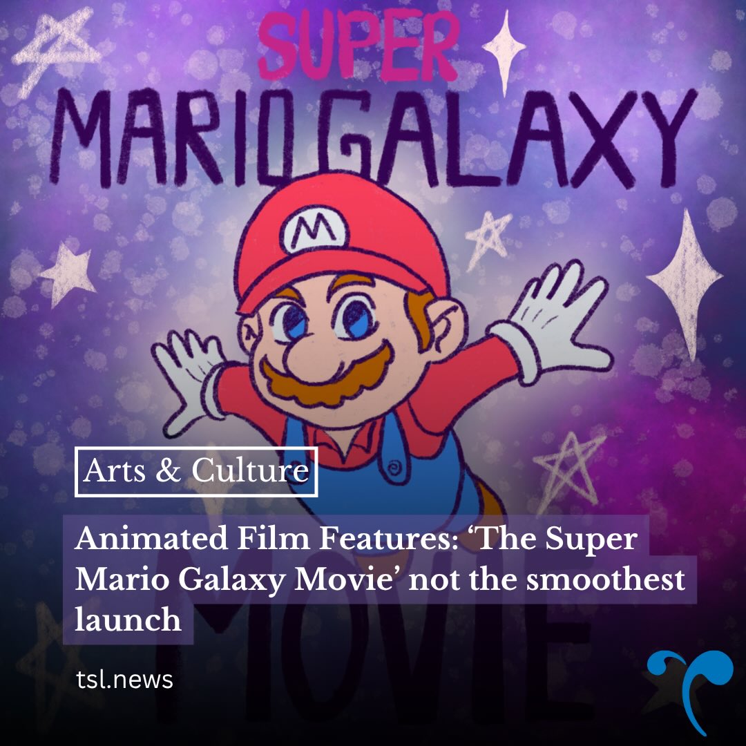 In a departure from the usual anime movie fare, Columnist Joon Kim PO ’26 blasts off into the Mushroom Kingdom and beyond as he takes a look at Illumination and Nintendo’s newest endeavor: the long-awaited sequel to the original “Super Mario Bros Movie” from 2023.

He appreciates the creative set pieces and various homages to the video games in “The Super Mario Galaxy Movie,” yet finds that the cavalcade of references ultimately distracts from the otherwise barebones plot.

“I am definitely not expecting anything Oscar-worthy from these movies myself, but I’d rather have the references complement a meaty plot than have one over the other.” Kim writes.

Words by Joon Kim | Visual by Alexandra Grunbaum