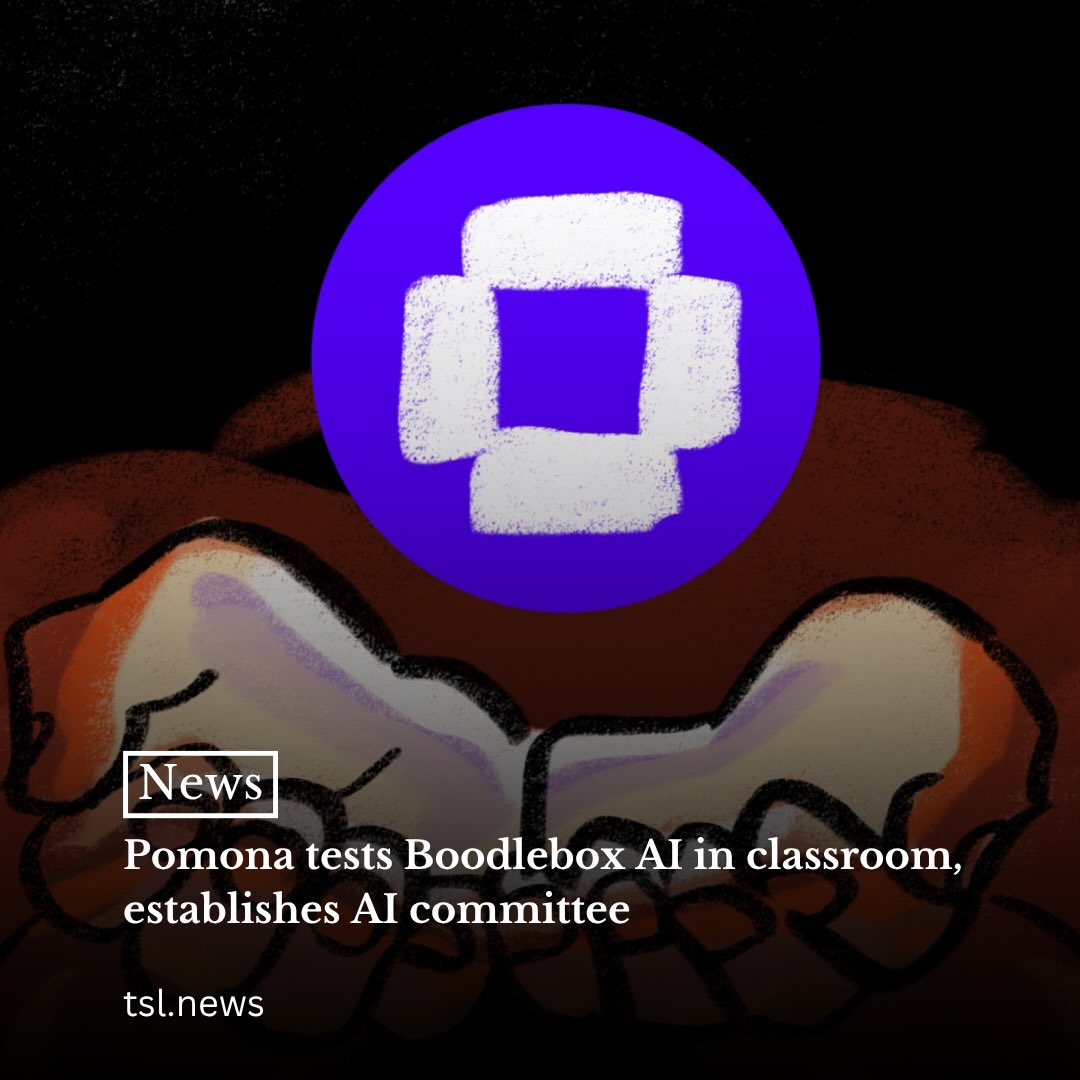Pomona College is currently deciding whether to implement BoodleBox AI, a collaborative platform built for higher education, and forming a committee to address AI’s role in students’ and faculty members’ lives.

Tendo Lumala PO ’28, Associated Students of Pomona College vice president of academic affairs, said AI use might devalue professors’ work.

“If you decide to be a teacher, a professor, you spend your entire life being like, ‘I kind of want to help these kids,’ and it’s almost like cheapening the work,” Lumala said. 

Words by Walter Giesen | Graphic by Shixiao Yu
Read more at the link in our bio