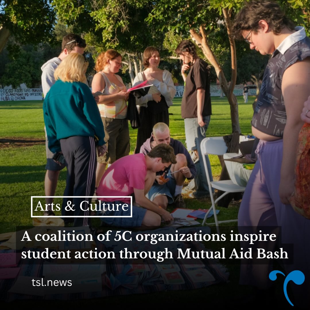 On Friday, March 6, 5C students gathered on Walker Beach for the Mutual Aid Bash, where vendors, student organizations and community members came together to raise funds and awareness for local mutual aid efforts. Co-hosted by several 5C groups, the event highlighted the power of collaboration in redirecting campus resources toward community-based organizations.

Students moved between tables offering food, art and resources, engaging with initiatives supporting deportees, legal aid and grassroots organizing across the Inland Empire.

“You think you are in a bubble, suburban fantasy, but in reality, there are ICE kidnappings everywhere,” event co-organizer Zeean Firmeza PO ’26 said. “As affinity groups, we get a lot of funding … How can we ensure students can access and donate money for aid?”

Words by Irikaa Mehrotra | Photo by Maggie Zhang
Read the full story at the link in our bio.