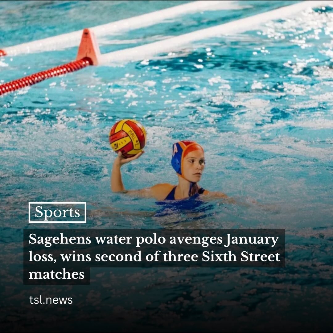 On Wednesday, Feb. 25th, Pomona-Pitzer (PP) and Claremont-Mudd-Scripps (CMS) women’s water polo battled in the most recent iteration of the Sixth Street Rivalry. CMS’s win in the prior matchup marked their first in 14 years over the Sagehens. 

“Our last game against CMS was definitely hard on us, and it really affected us as a team,” attacker Layla Szymczak PO ’28 said. “We knew that we had the potential to win, but it just didn’t result that way. This game really meant a comeback, and it tells us we have the ability to continue even as we’re missing players who are part of our first line.” 

Game two of three this season saw the Sagehens pull out a late victory, 12-11. For CMS, the game marks a chance to improve and prepare themselves for the decisive matchup in early April.
“There was a lot that went right, and there was also a lot that went wrong, but the stuff that went wrong, we will look at that and hopefully reverse that for next time,” attacker Valerie Wraith CM ’27 said. 

Words by Anne Reardon | Photo Courtesy of Pomona-Pitzer Athletics
Read more at the link in our bio.