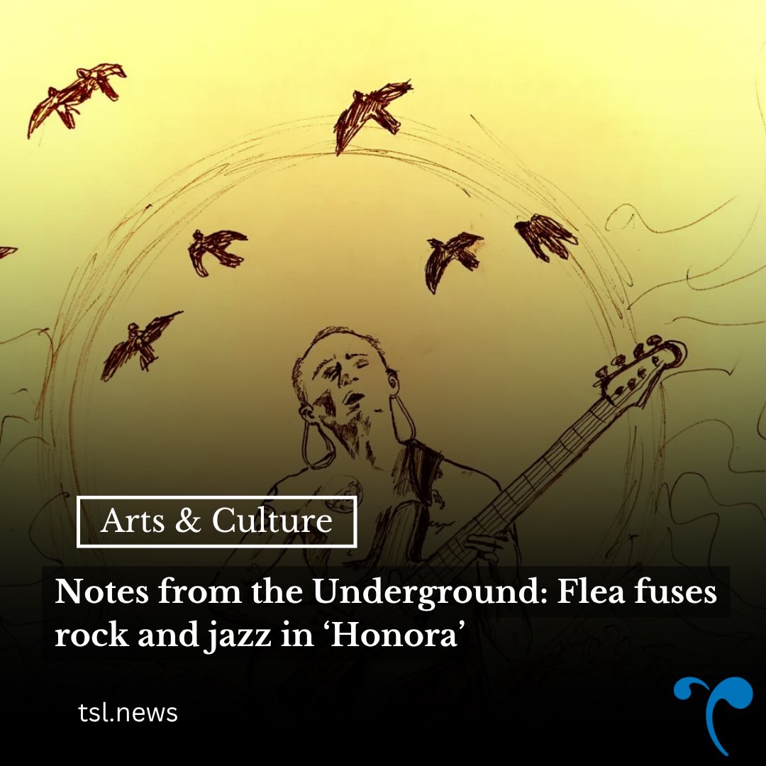 Flea, the founding and long-lasting member of the Red Hot Chili Peppers, just released his first solo album: “Honora.” Andrea Miloshevska PO ’28 discusses the unexpected and refined jazz soundscapes, the bassist’s rediscovery of his childhood love for Bebop and the trumpet, and the heartfelt meaning of self-knowledge and discovery, at the heart of the record. 

“The beauty of this composition is proof that Flea doesn’t have to choose between these seemingly opposite musical traditions. It grabs your attention the moment you hear the thick vibrations of the instruments and keeps you on your tiptoes until the very end,” says Andrea. 

Words by Andrea Miloshevska | Visual by Cassie Sundberg 
Read the full story at the link in our bio.
