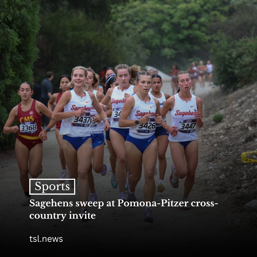 At the Pomona-Pitzer (P-P) Invite last Friday, Oct. 9, the men’s and women’s cross-country teams both came out victorious for the first time since 2018. Just one weekend after pre-nationals, Sagehen men swept the podium, claiming the top five places with a perfect score, the first in meet history.

“We just came off a travel trip last weekend, so we weren’t as fresh in the legs going into the race today,” said Emma DeLira, P-P’s associate head coach of cross-country and track & field. “Still, we executed to our best ability, and I think it just sets us up for the postseason in the coming weeks, which is going to be exciting.” 

The P-P teams emphasized the importance of coming together as a team despite running in an individual sport. Leaning on each other throughout the day helped to propel them to victories.

“Cross-country kind of seems like an individual sport, but it really is a team sport,” Maggie Avey PO ’27, this week's SCIAC Women’s Cross Country Athlete of the Week, said. “Going into every race, you have to accept that it’s going to be really hard, but it always makes it easier having your teammates with you. It's like a big hug.” 

Words by Lena Bibbler Parker | Photo by Sarah Ziff
Read more at the link in our bio.