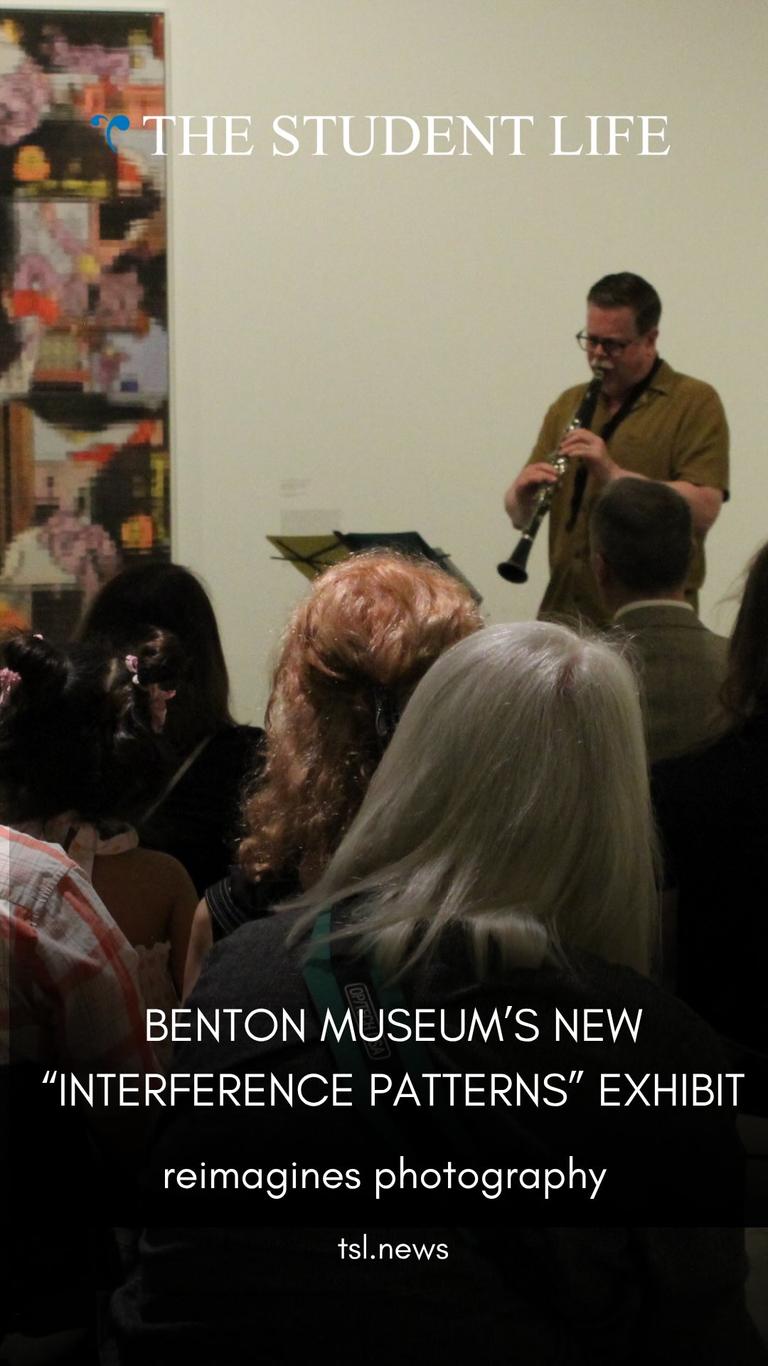 On Feb. 28, the Benton Museum of Art at Pomona College welcomed 7C students, faculty, and community members for the opening reception of the new exhibits “The Meditative Object” and “John Sparagana: Interference Patterns.” As they took in the new exhibition, attendees listened attentively to American composer Ken Vandermark, who performed saxophone and clarinet compositions.

This video shows behind-the-scenes footage of the exhibition, in which Isabella Leyton and Sylvie Simmons capture the various works by these artists while interviewing student attendees and Benton Museum staff about the new exhibitions.

Filmed and edited by Isabella Leyton.