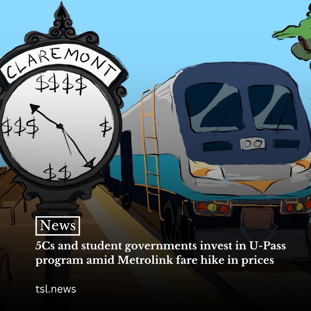 Metrolink, the commuter rail transport system across Southern California, raised fare prices on Oct. 5 for the first time in 13 years. In a press release, Metrolink said that “limited fare increases” are due to rising operational costs, decreased ridership and a lack of federal funding.
 
One-way Metrolink fares rose by up to about 14%, while the weekday SoCal Day Pass rose from $15 to $19 and the weekend and holiday pass rose from $10 to $12. Metrolink maintained its 50% student discount, but students still had to pay more as the underlying fares increased. 

Isha Raheja PO ’27, Associated Students of Pomona College commissioner of facilities and environment, said transportation accessibility has been a focus of the 7C Transportation Working Group, a student group aiming to expand affordable student transportation and reduce student car dependency. 

“We’ve known for a long time that Metrolink has financial and operational difficulties,” Raheja said. 

Words by Sofia Latapie and Nate Littell | Graphic by Zoe Tang
Read more at the link in our bio.