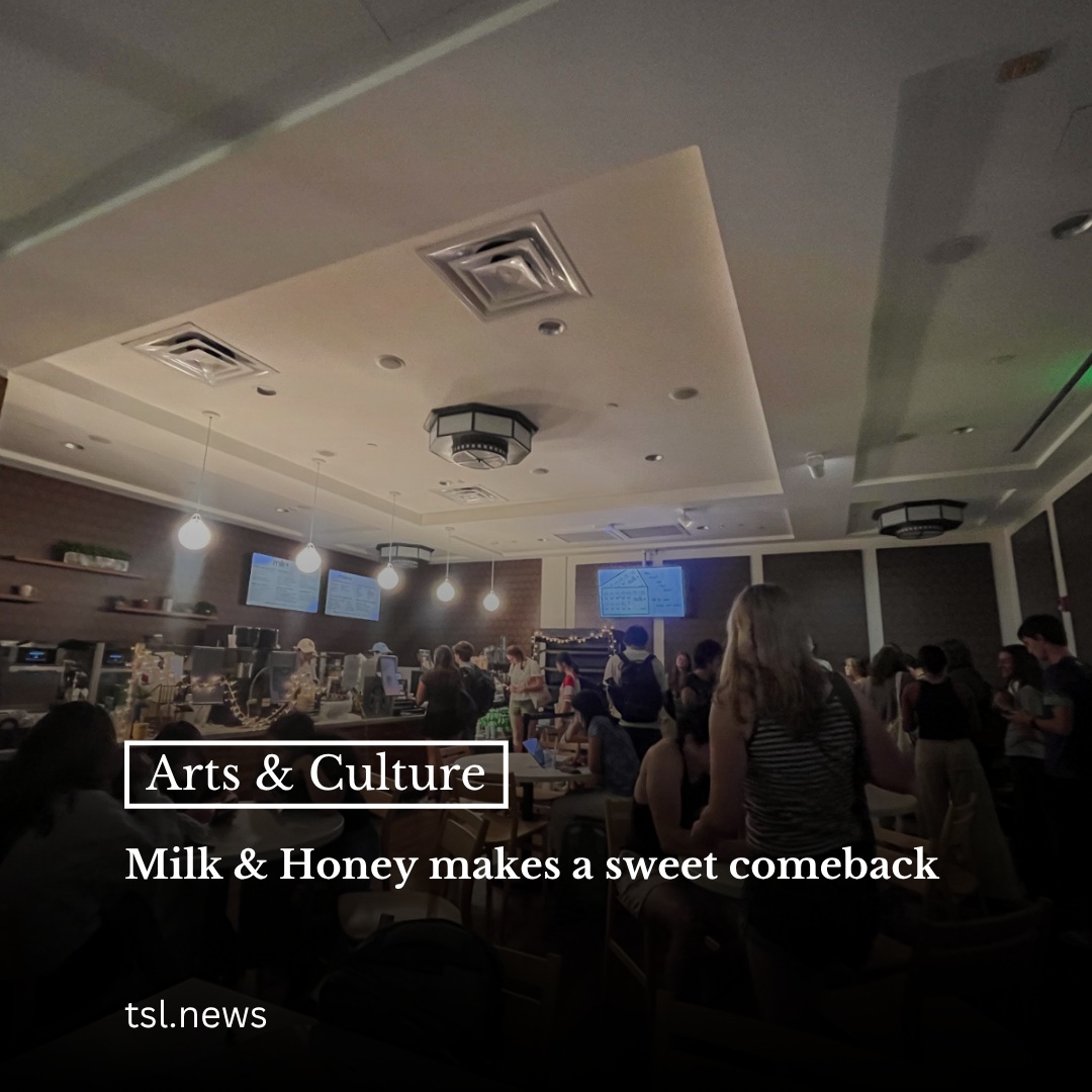 Milk & Honey reopened on Tuesday, Oct 6. Pomona Dining Services previously shut down the student-run boba shop on Sept. 10, sparking student outcry and renewed debate over Dining Services’ decisionmaking and labor practices. 

Starting at 7:15 p.m., the shop — which operates out of Café 47 — was packed with students and filled with animated chatter. Students arrived early to queue for drinks, in a line that trailed out the door and across the courtyard. 

“It's important to emphasize how incredible it is that we as Milk & Honey baristas and the student body managed to bring back Milk & Honey and have such a successful opening,” Milk & Honey co-manager Dora Wang PO ’27 said. “But at the same time, emphasize how this is a milestone rather than an end goal.”

Words by Nadia Hsu, Siena Giacoma and Ananya Vinay| Photo by Dora Wang
Read more at the link in our bio.